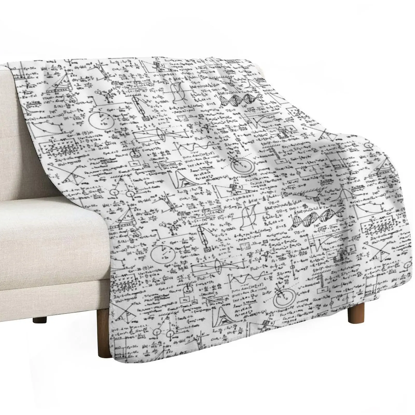 Physics Equations Throw Blanket funny gift Extra Large Throw cosplay anime Tourist Luxury Brand Hairy Blankets