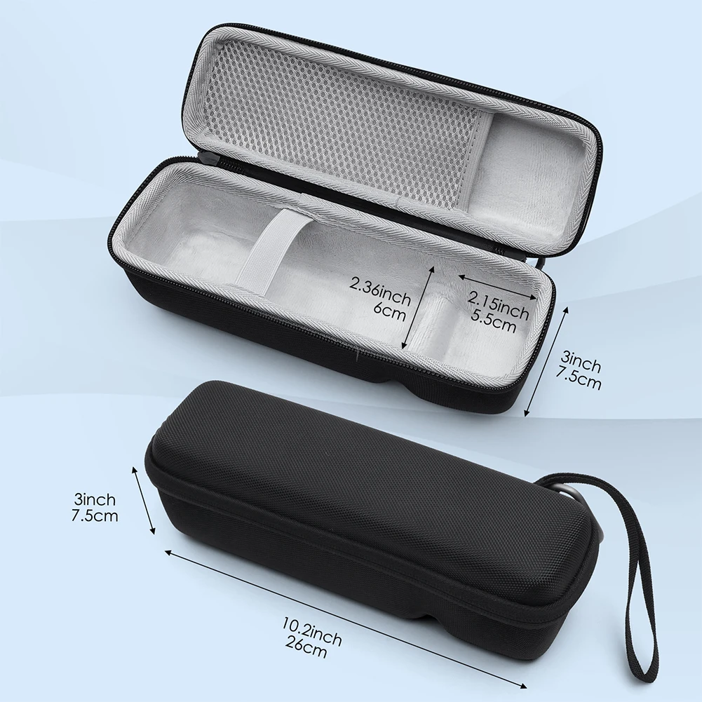 

Carrying Case EVA Waterproof Travel Carry Bag with Hand Rope & Carabiner Hardshell Case for Anker Prime 27650mAh Power Bank 250W