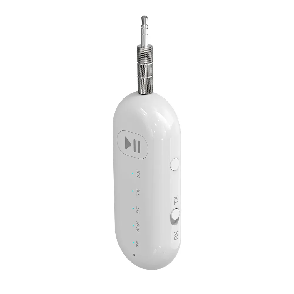 Récepteur Audio Bluetooth pour voiture, Version GR05-LED, téléphone mains libres, transmetteur Audio sans fil pour télévision domestique