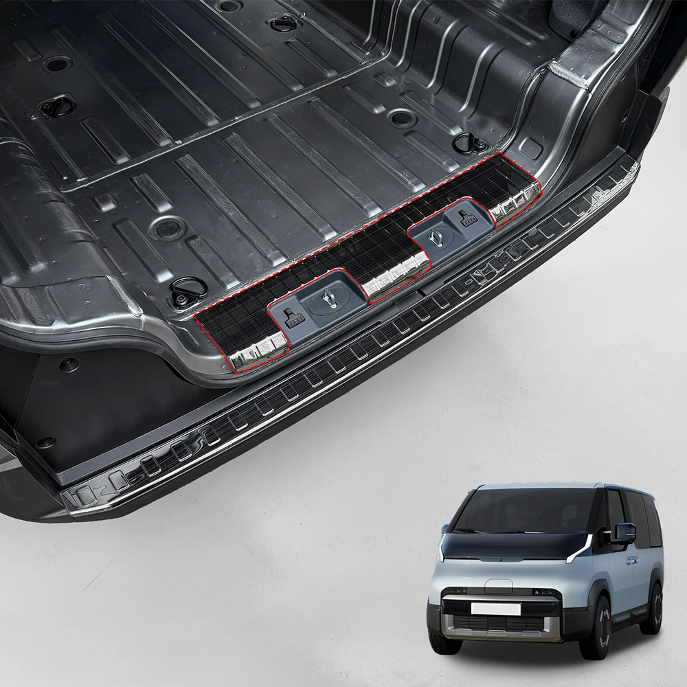 For Kia PV5 2025 2026 Cargo Version Stainless Steel Exterior Guard Plane Cover Trim Exterior Accessories