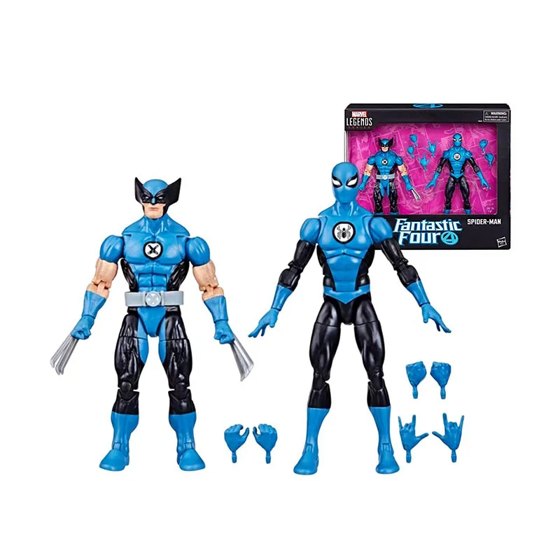 marvel-legends-fantastic-four-wolverine-spider-man-6-inch-action-figure-cartoon-statue-model-collectible-toys-fans-perfect-gifts