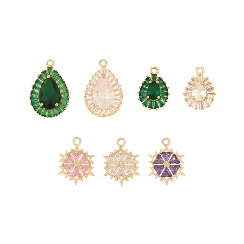 

Cordial Design 20 шт. аксессуары для сережек/CZ Стразы Charms/ручная работа/DIY Браслеты/медные Подвески/серьги фурнитура