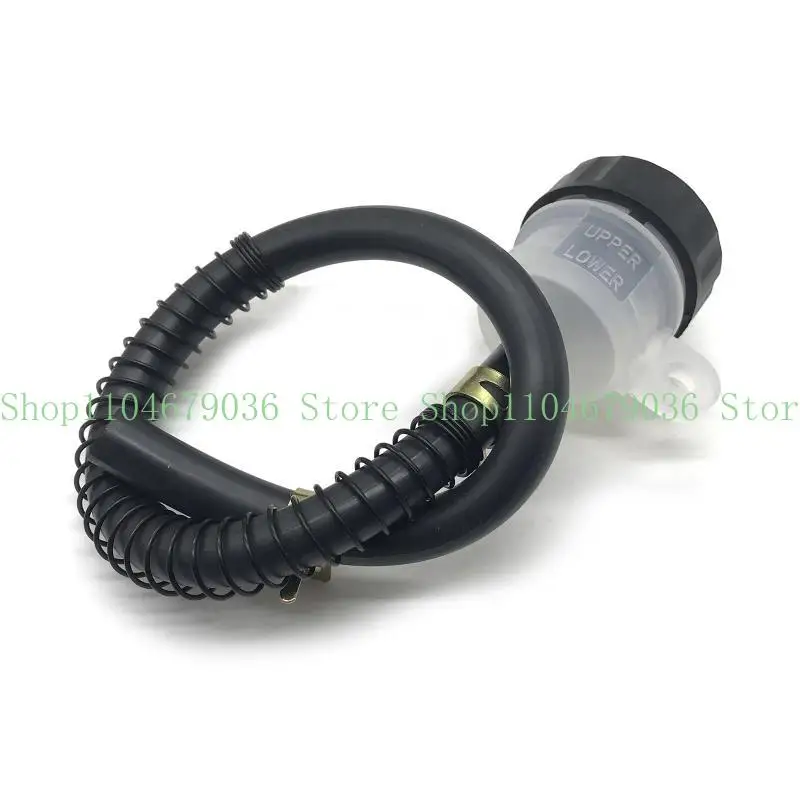 652F For 50CC 70CC Motorbike Brake Cylinder Brake Pump for Tank Hose with Oil
