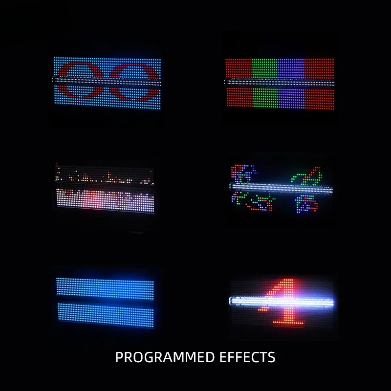 Lumières de scène stroboscopiques étanches à LED, mini éclairage pour document Assad, lumière de lavage Ip65, Dmx 3000W, RVB, Ip65, 190