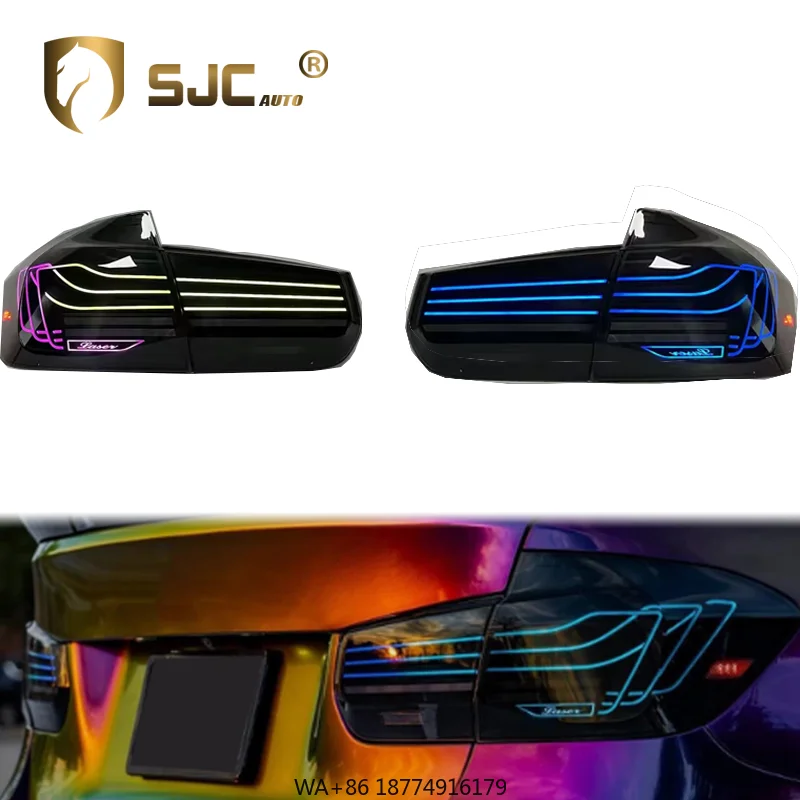 

Автомобильные аксессуары для 3-й серии F30 F35 GSL RGB задние фонари RGB светодиодные задние фонари задние фонари указатели поворота задние фонари