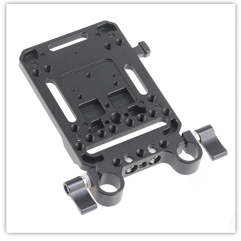 

T31C-Jlwin V-Type Interface Battery Pinch Plate 15Mm Guide Rail Pipe Clamp Fixed Base Photography Easy To Use Set 78 X 134Mm