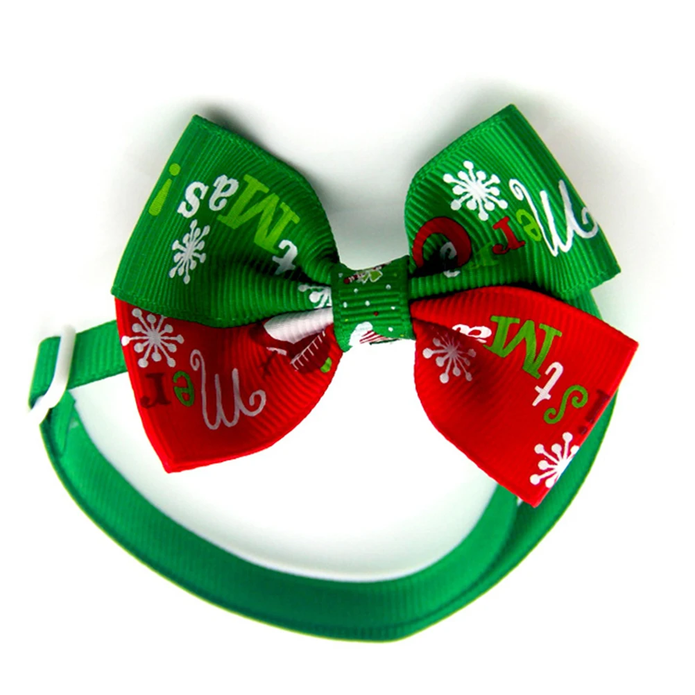 

Puppy Hat Pet Christmas Set Hats Bow Tie and Clothing Cats Holiday Costume Accessory