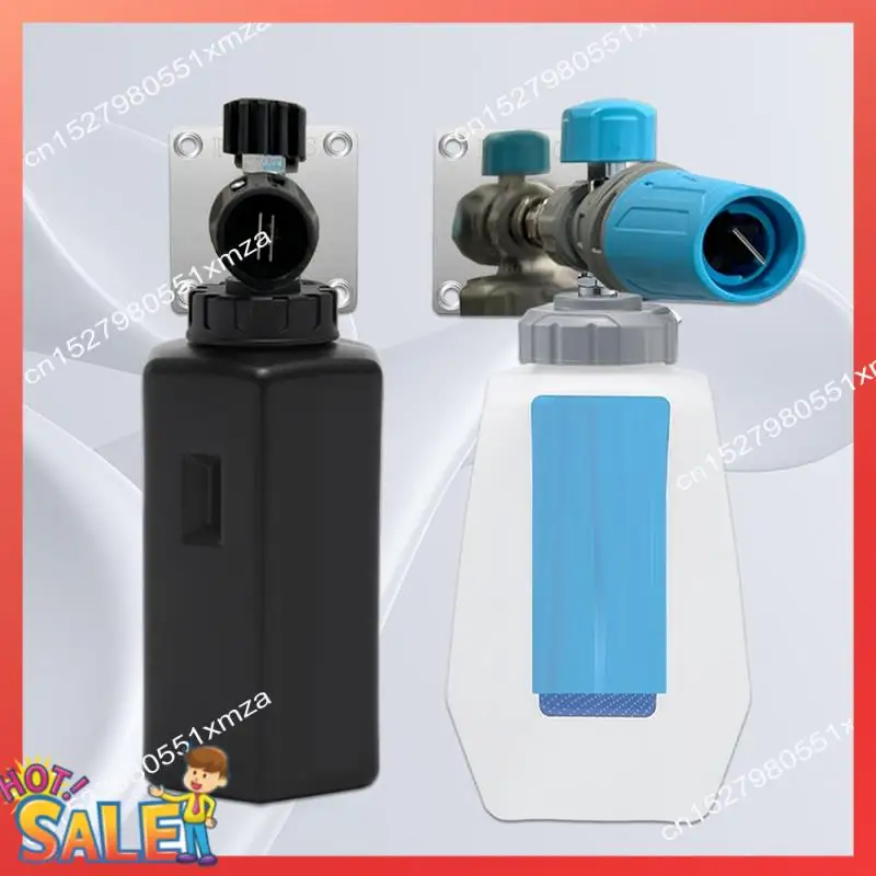 

ABCL Pressure Washer Foam Cannon Holder, 1/4Inch Quick Connect Automatic Foam Cannon Mount, Stainless Steel Pressure Durable 2PC