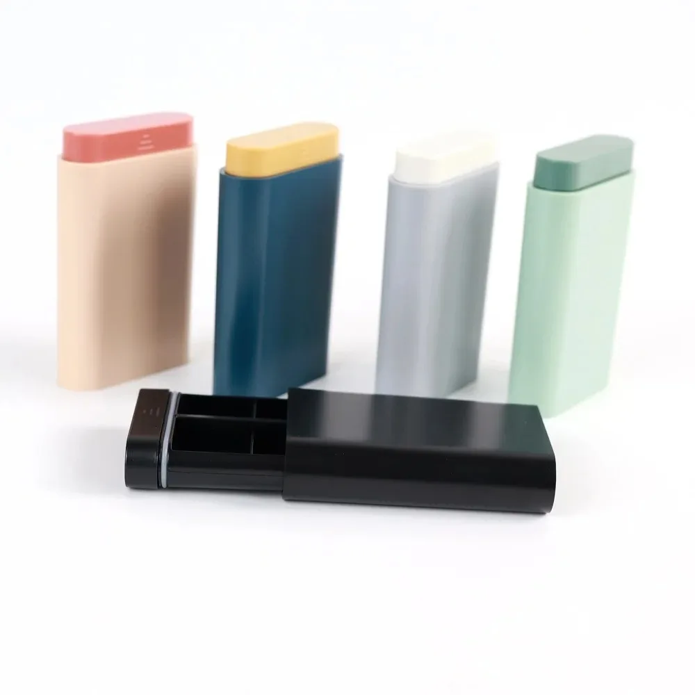 New Hot Mini Premuim Portable Travel Vitamin Box Pill Cases Container Organizer Storage Tablet 7 Days 6 Grids Medicine Fish Oils