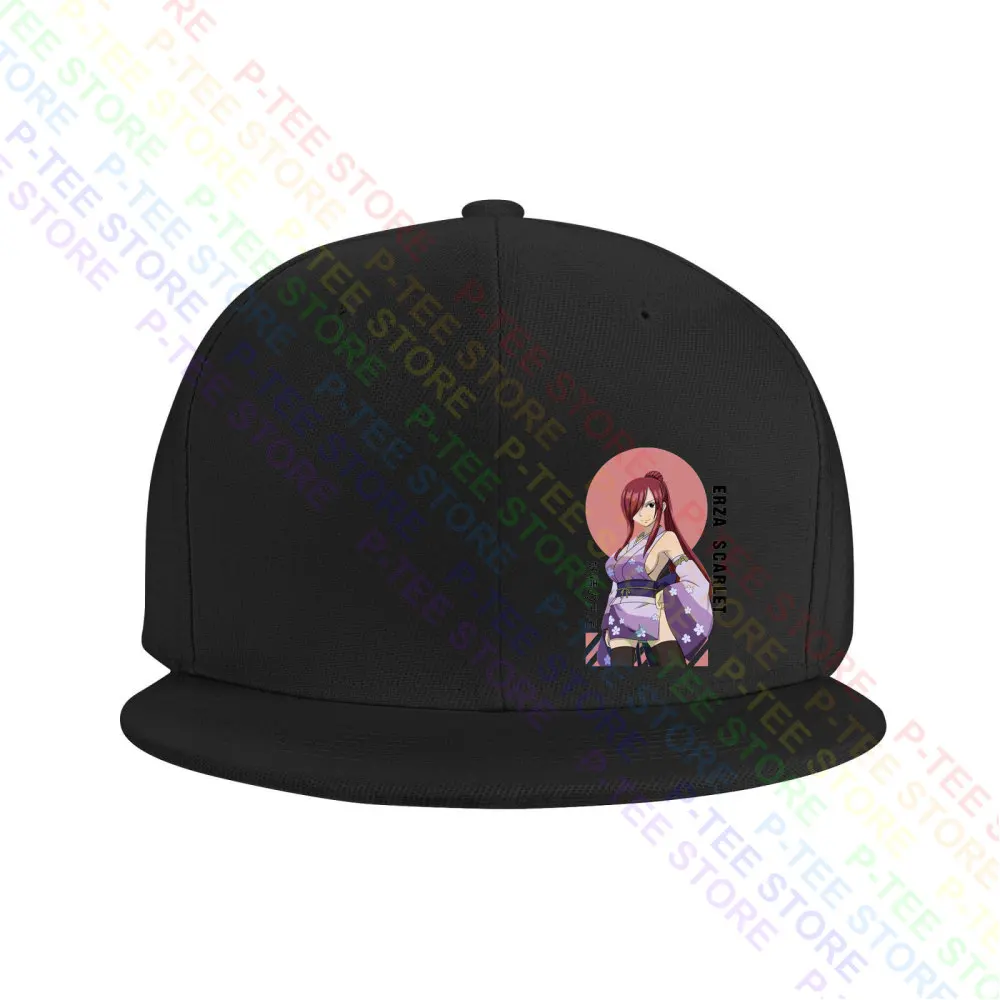 Fairy Tail Erza Scarlet Anime Baseball Cap Snapback Caps Knitted Bucket Hat