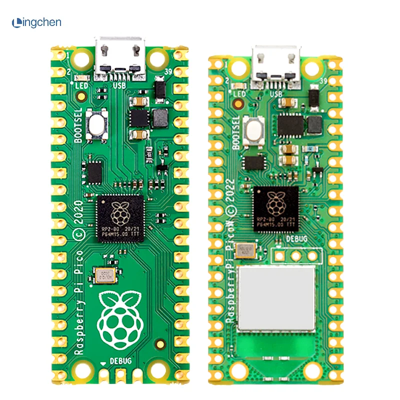 Official Raspberry Pi Pico w Board RP2040 development board kit dual-core low-power microcomputer high-performance processorwifi