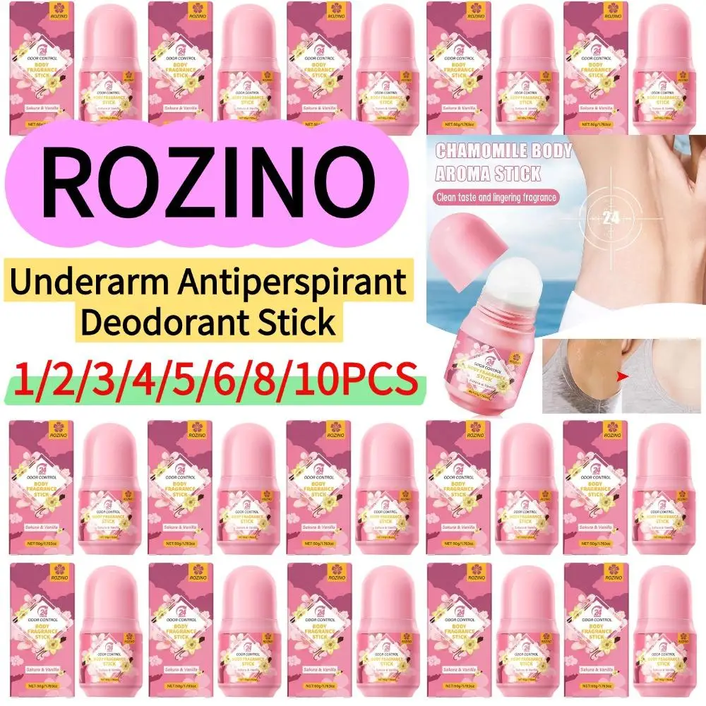 

For OZINO 1/2/3/4/5/6/8/10PCS Underarm Antiperspirant Deodorant Stick Cherry Blossom Vanilla Scent Body Fragrance Stick