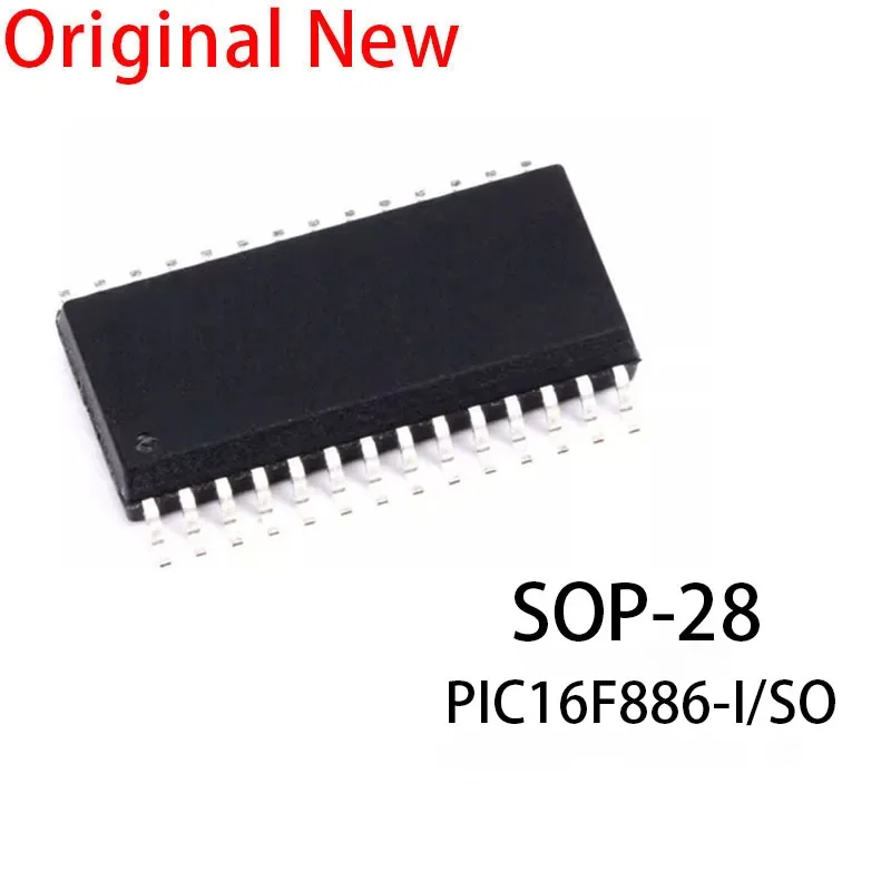 10 pcs New and Original PIC16F886-I/SS SSOP-28 PIC16F886-I/bucSOP-28 PIC16F886-I/SP DIP-28 PIC16F886 PIC16F886 16F886 16F886