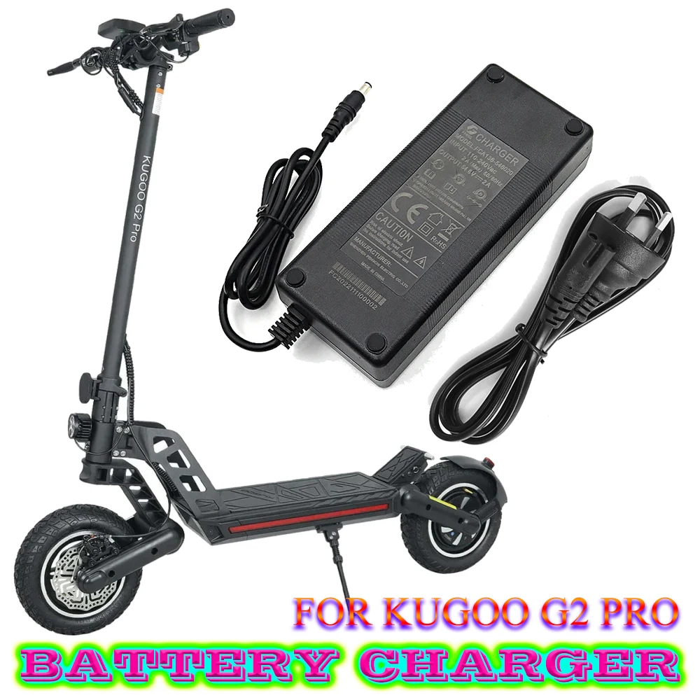 

Universal 54.6V 2A Adapter Batter Battery Charger with European standard plug For Kugoo G2 Pro Electric Scooter