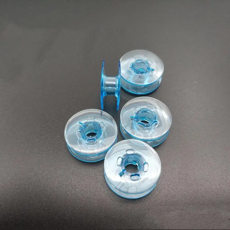 20Pcs Blue Plastic Bobbins Sewing Machine Spools in Bobbin For Pfaff Sewing Machine 1069 6250 6270 Creative 2134 Pfaff #9033P