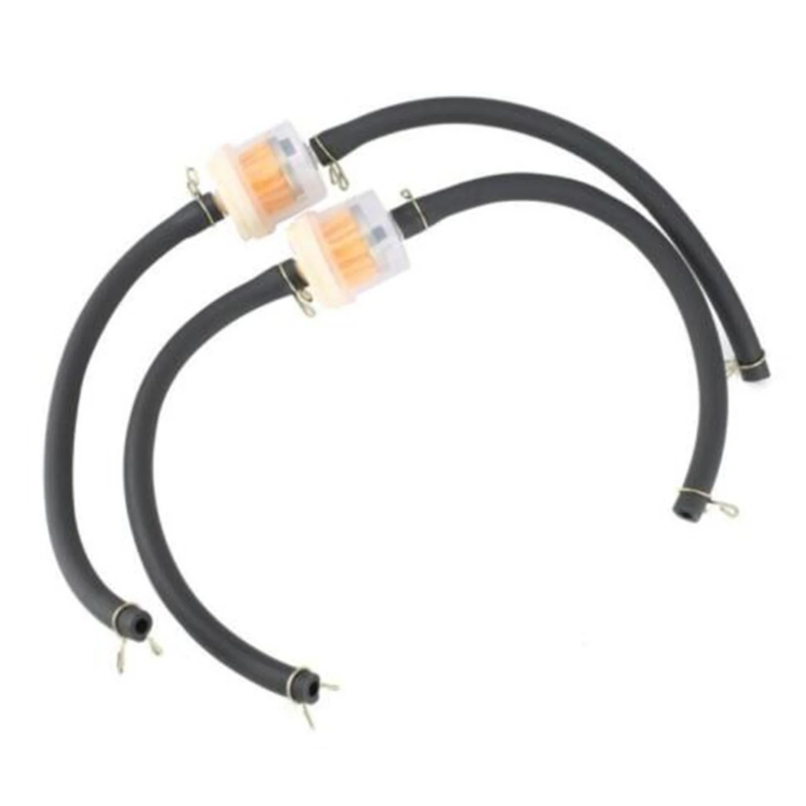 Manguera de filtro de combustible líquido de gasolina en línea de 6mm manguera de tubo de filtro de combustible de motocicleta para accesorios de motores de gasolina de 2 o 4 tiempos