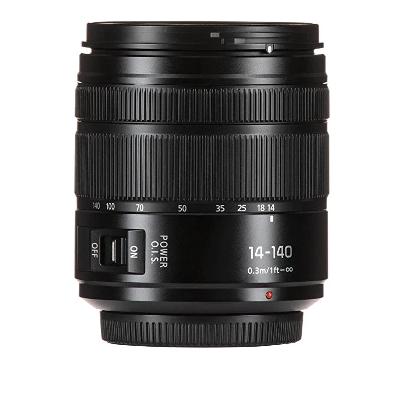 Panasonic Lumix G VARIO 14-140mm Telephoto Zoom Lens with F3.5-5.6 II ASPH, Mirrorless Micro Four Thirds Mount and POWER O.I.S.