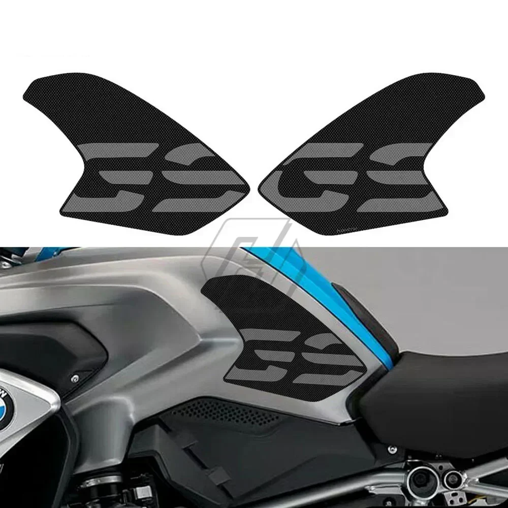 

Motorcycle Tank Pad Protector Sticker Decal Gas Knee GripSide Traction Pad For BMW R1200GS 2013-2017