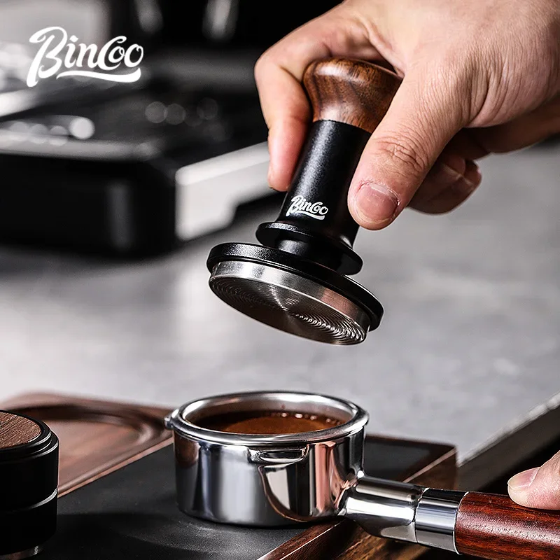 

Металлический инструмент для распределения кофе Bincoo Walnut Powder Hammer, 51/58 мм, с резьбовым основанием, для кофемашин эспрессо