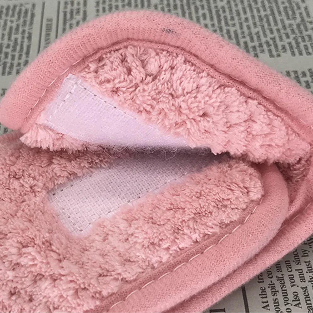 Headband Bulu Coral untuk Yoga, Rias Wajah, Mandi, Kosmetik, Pembungkus, Tiara, Turban, Pencuci Muka, dan Penjepit Rambut