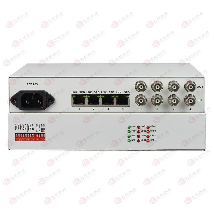 High Quality Fiber Optical Converter 1 Channel IEEE C37.94 to E1 Converter