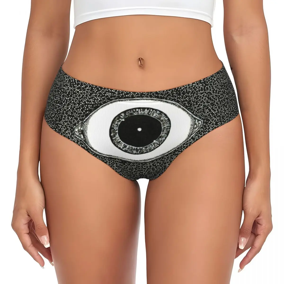 Custom Women Turkish Boho Evil Eye Amulet Panties Comfort Nazar Boho Charm Briefs Underwear