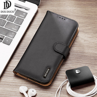 For Samsung Galaxy S21 Ultra 5G Case Magnetic Leather Flip Stand Book Wallet Cover With Card Slot for S21 Plus чехол Dux Ducis