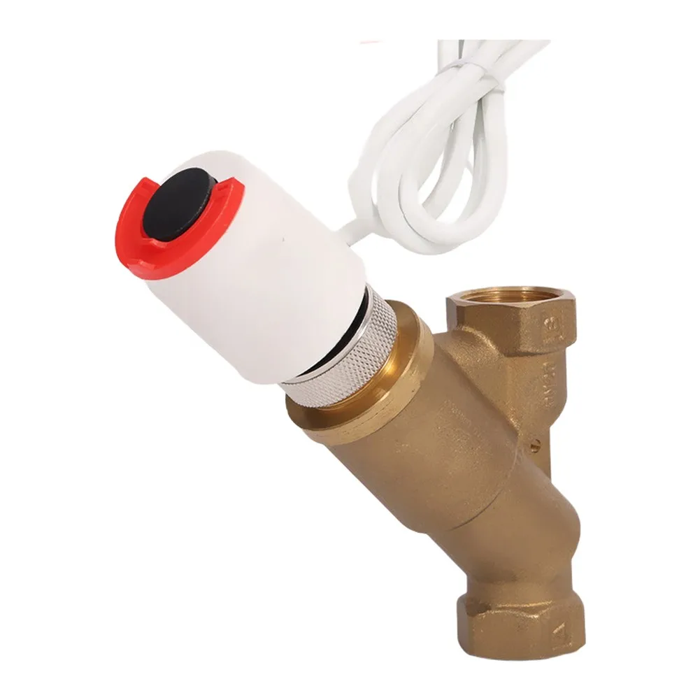 Efficient Electric Two Way Valve with Dynamic Balancing Mechanism for Water Applications in Heating and Cooling