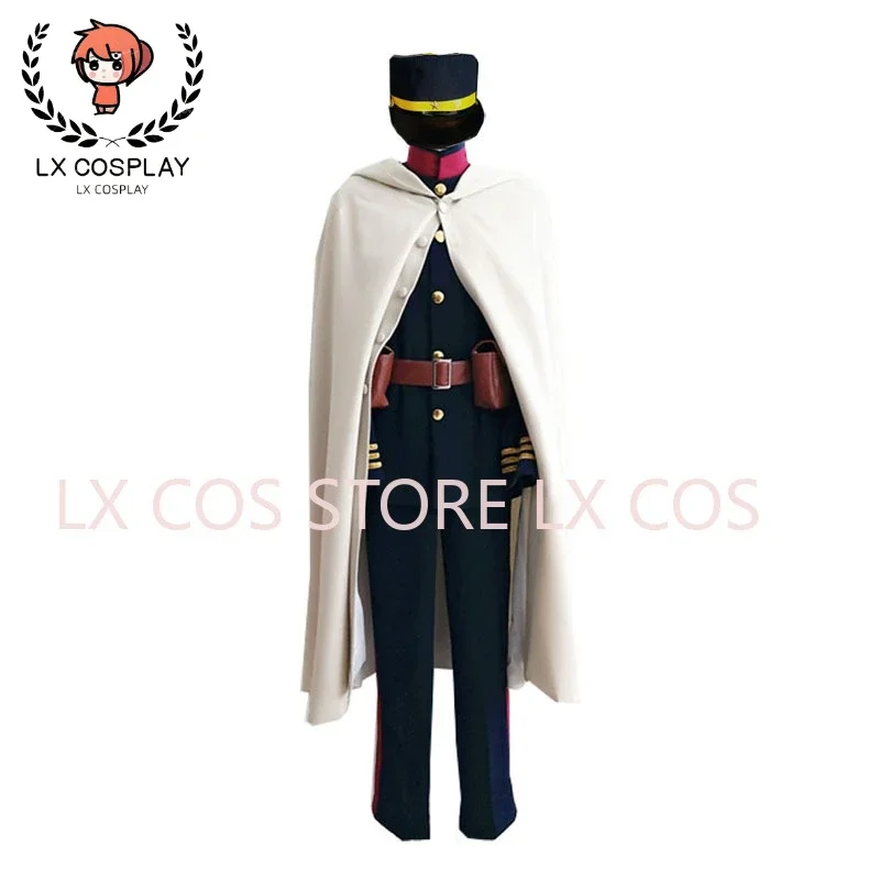 

Hyakunosuke Ogata Uniform Anime Game Cosplay Costume Halloween Christmas with Hat Customized