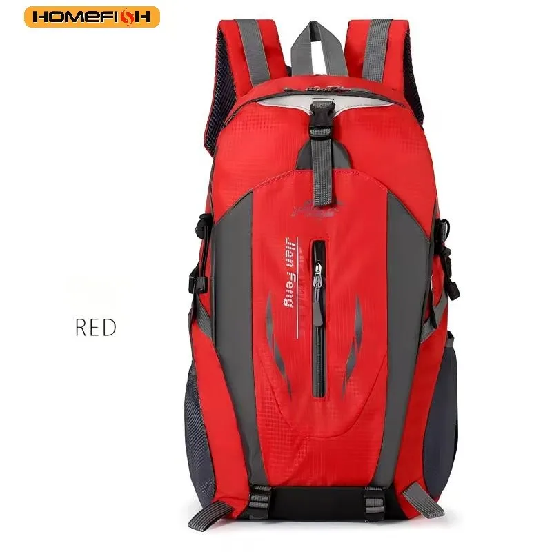 HOMEFISH Hiking Backpack 40L Lightweight Travel Backpack Waterproof Sport Bags Climbing Rucksack Backpack Men Accessories
