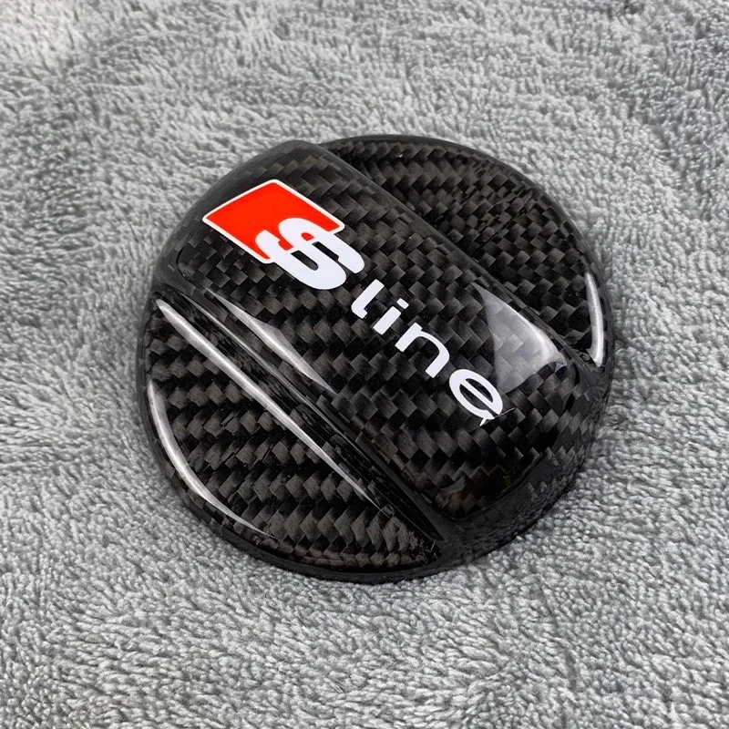 2025 حار ألياف الكربون غطاء خزان وقود السيارة غطاء للحماية لأودي سلاين A3 A4 A6 A5 Q5 A1 Q7 Q3 Q2 Q8 A7 A8 TT S1 S7 SQ5 RS #5