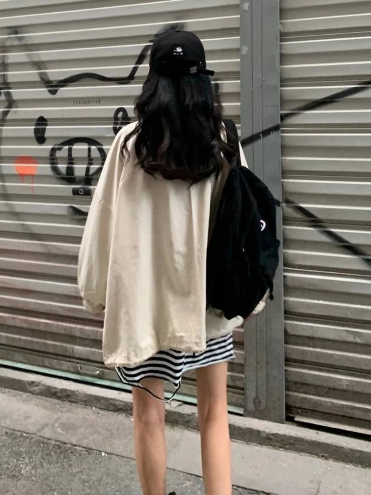 여름 새로운 힙합 학생 여성 태양 보호 의류 자외선 보호 아메리칸 스타일 레트로 streetwear 자켓