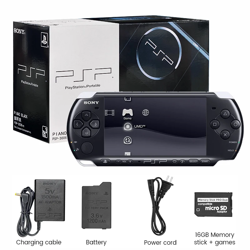 Controle PSP 3000 Sony Jogos Portáteis