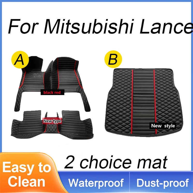 

Car Floor Mat For Mitsubishi Lancer II Cedia Virage 2009~ 2014 Accesorios Para Auto Non-slip Floor Mats Car Accessories Interior