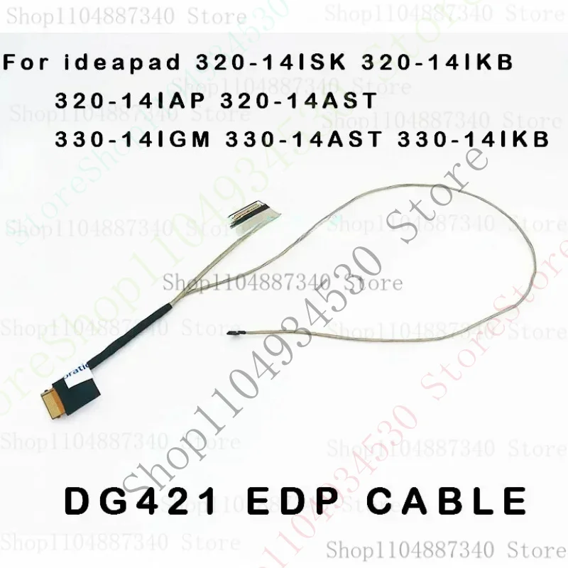Cable de pantalla LCD QZC Dg421 EDP para Lenovo IdeaPad 320-14isk 320-14ibb 320-14iap 320-14ast 330-14igm 330-14ast 330-14ikk