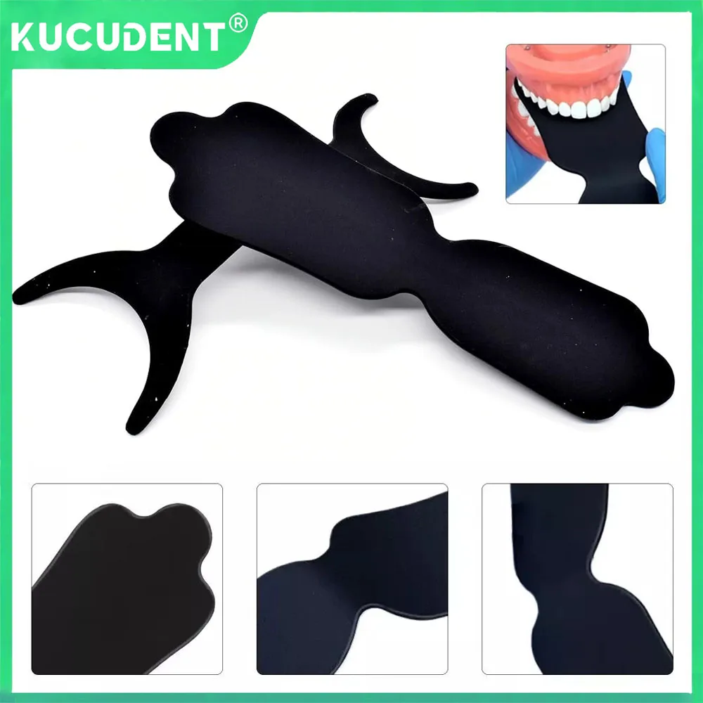 

Dental Photography Contrast Board Bendable Autoclavable Black Background Board for Orthodontic Teeth Whitening Photos Tools