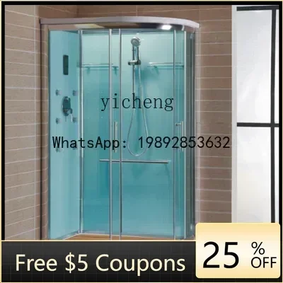 

T25 integral shower room bath room rectangular touch screen modern fashion overall rectangular