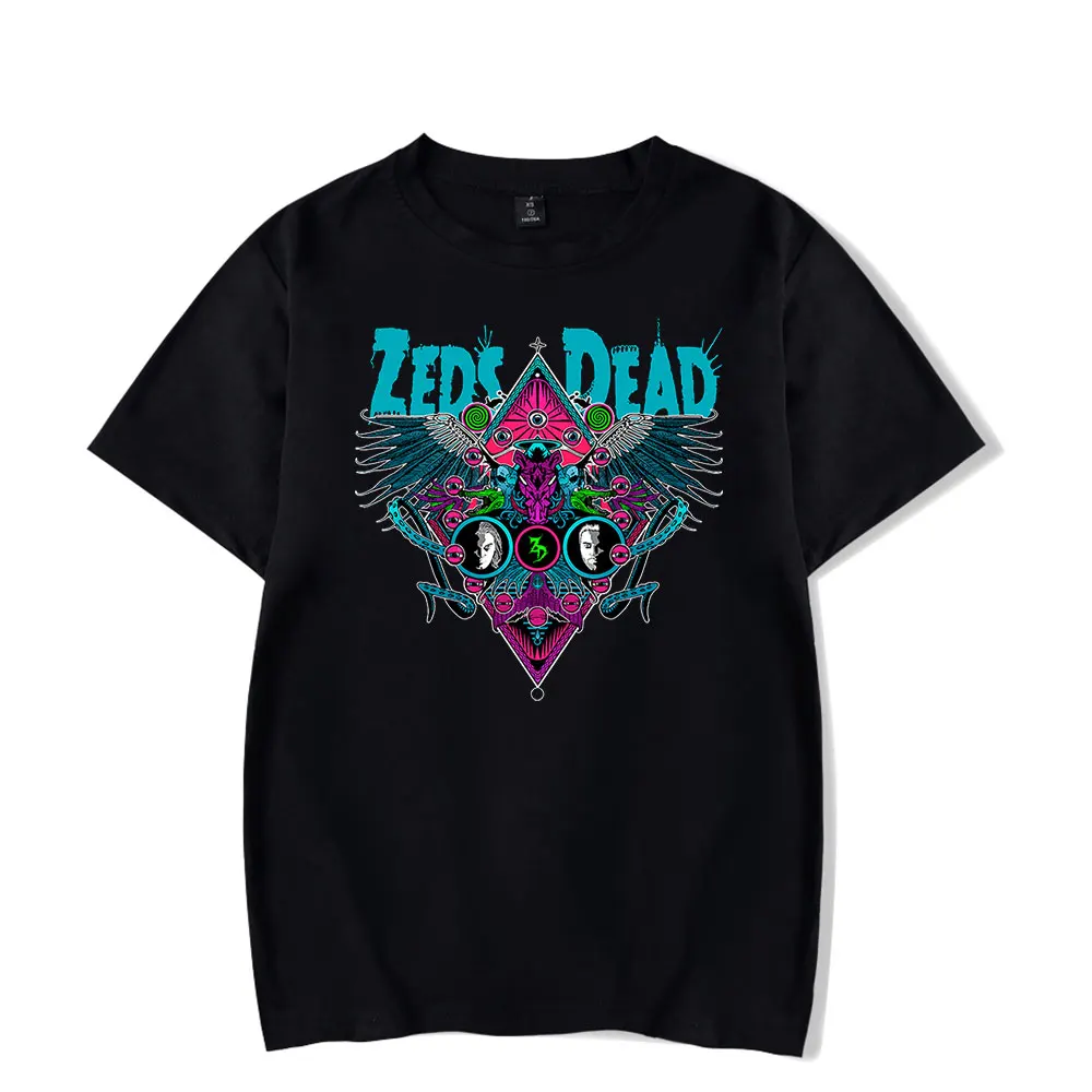 Zeds Dead Altered StatesTour Merch T-shirts Tour New Logo Tee Summer Women Men Fashion Casual HipHop Style Short Sleeve