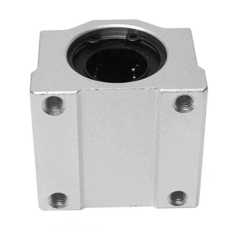 [Superx&KND]5X SCS10UU 10Mm Linear Motion Ball Bearing Slide Bushing Block Silver