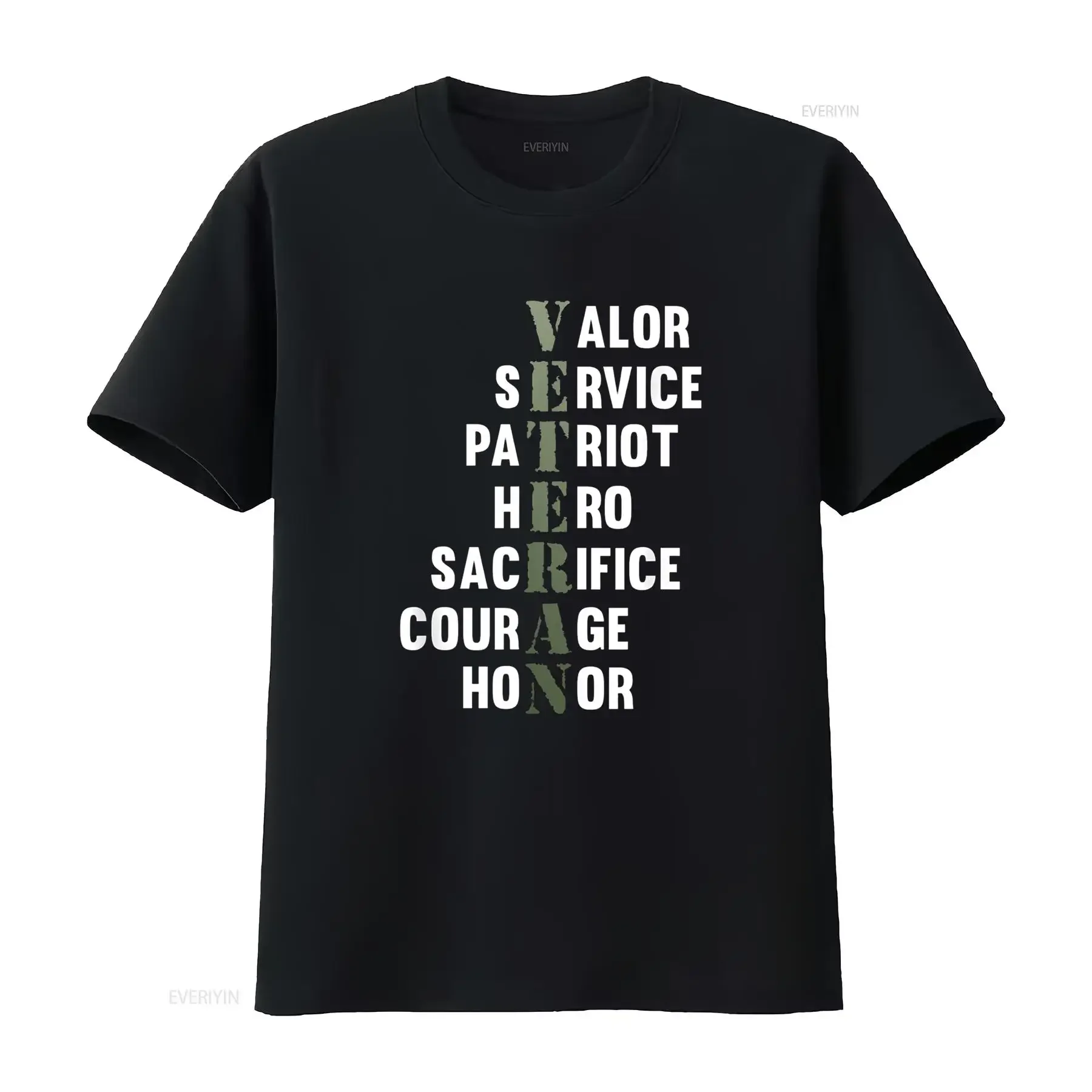 Veteran Facts Happy Veterans Day Support T Shirt vintage Washed Soft streetwear Stylish Casual Breathable Stretched homme