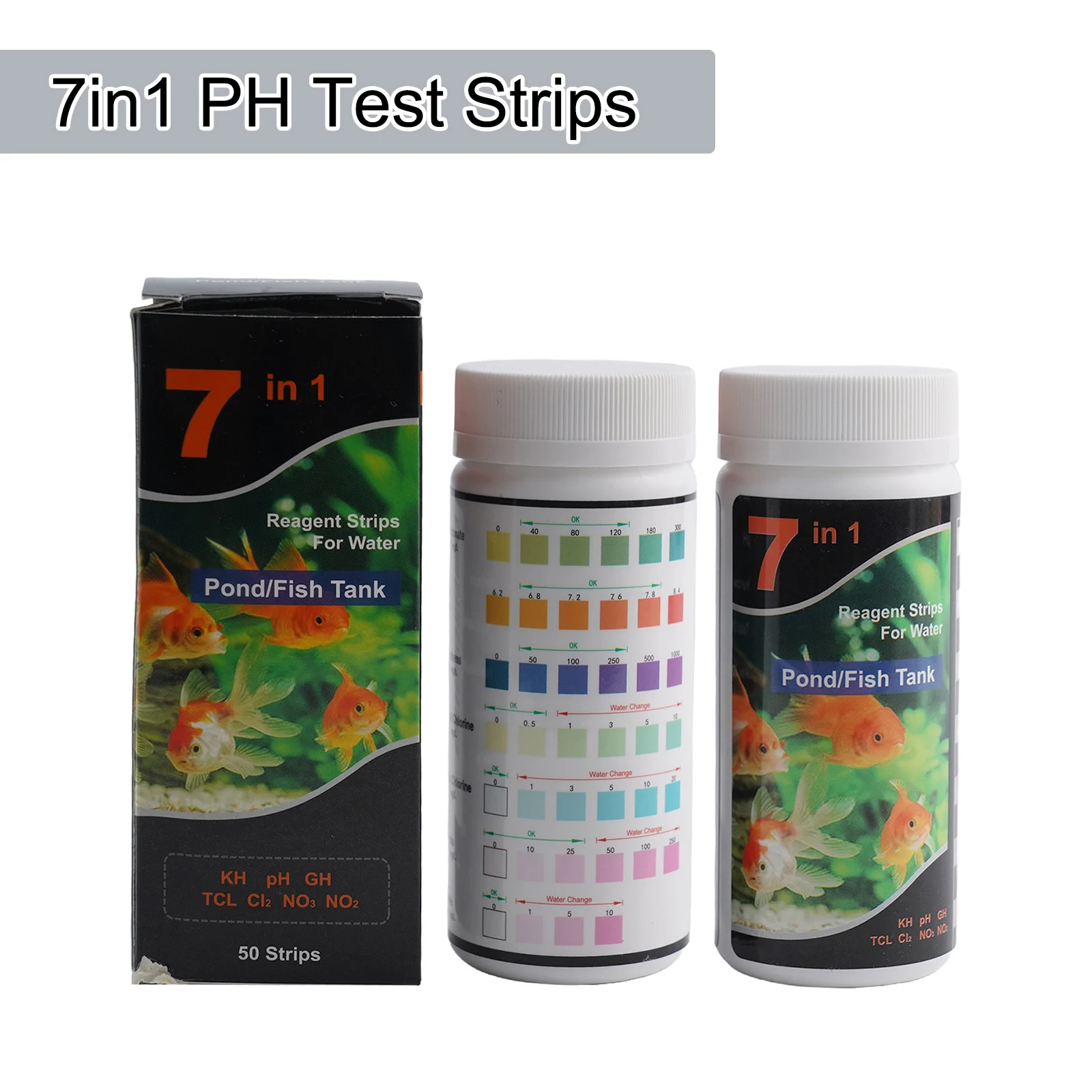 Drinking Water Test Aquarium Water Test Accurate Results Color-changing Indicators Durability High-quality PET Material