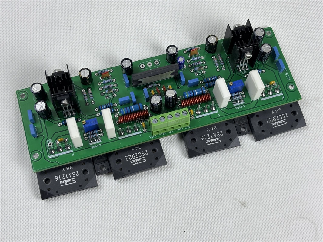 

UPC2581V Push SANKEN C2922/A1216 Плата усилителя 150 Вт * 2 Hi-Fi с низким уровнем искажений и низким уровнем шума. Выход класса A