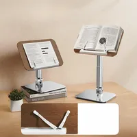 Oatsbasf Book Reading Stand 9-12in Height Adjustable Tablet Stand Holder Desktop iPad Mount 180° Angle Adjustable Laptop Holder