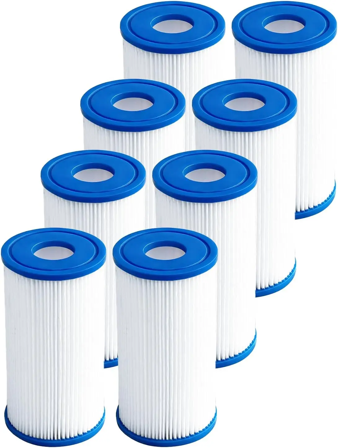 

20-микронный плиссированный фильтр от осада размером 5 x 2,5 футов (8 шт.) для охладителя с холодным погружением и ледяными ваннами