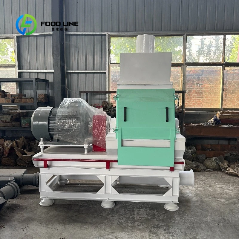 Customized Large Capacity Feed Hammer Mill Industrial Electric Maize Grain Pulverizer for Livestock Feed Processing Plant Use