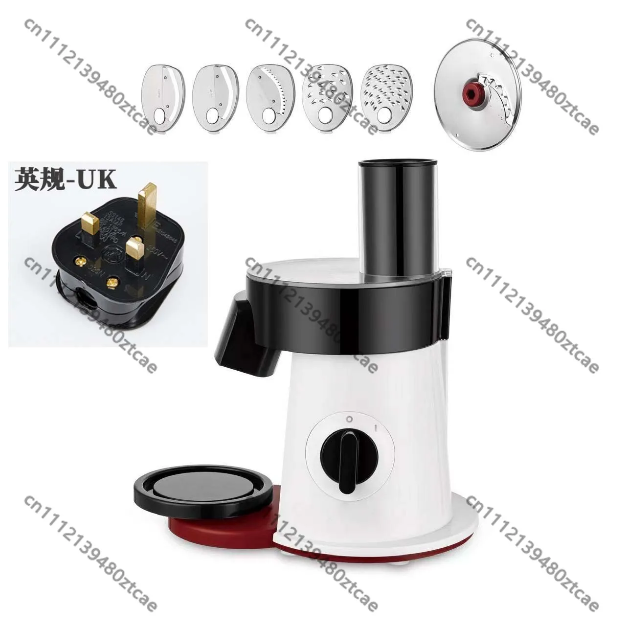 Electric Salad Machine, Household Automatic Vegetable Slicer Cutter,  Fruit Vegetable Chopper Shredder for Kitchen Daily Use