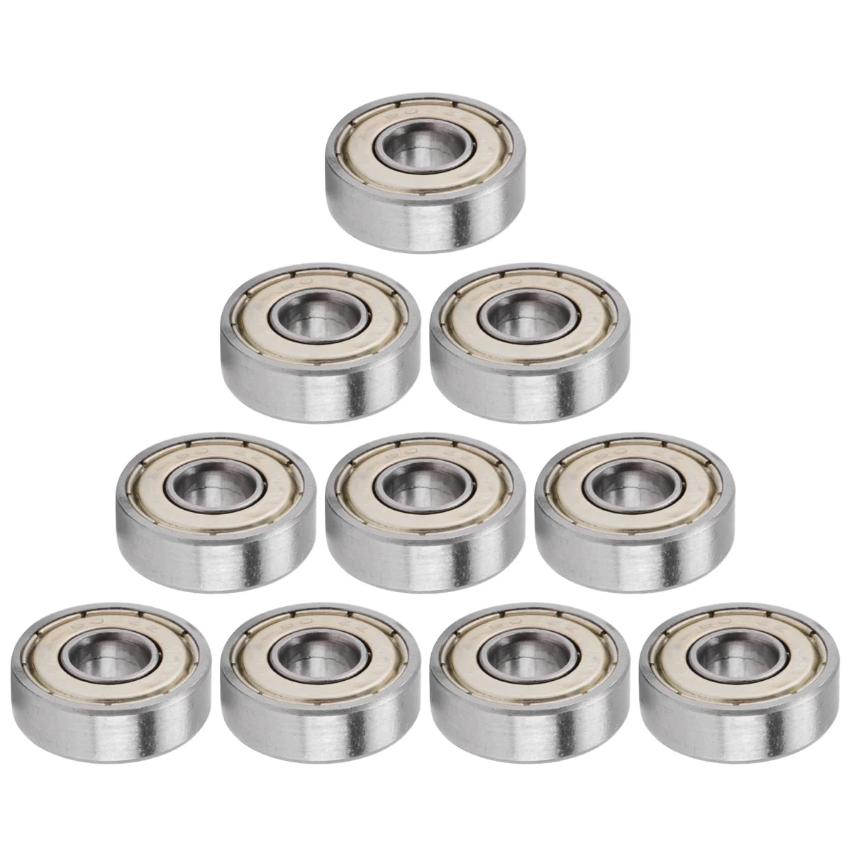 

Versatile 10pcs Rubber Sealed Shielded Metric Radial Ball Bearing Model: 607ZZ