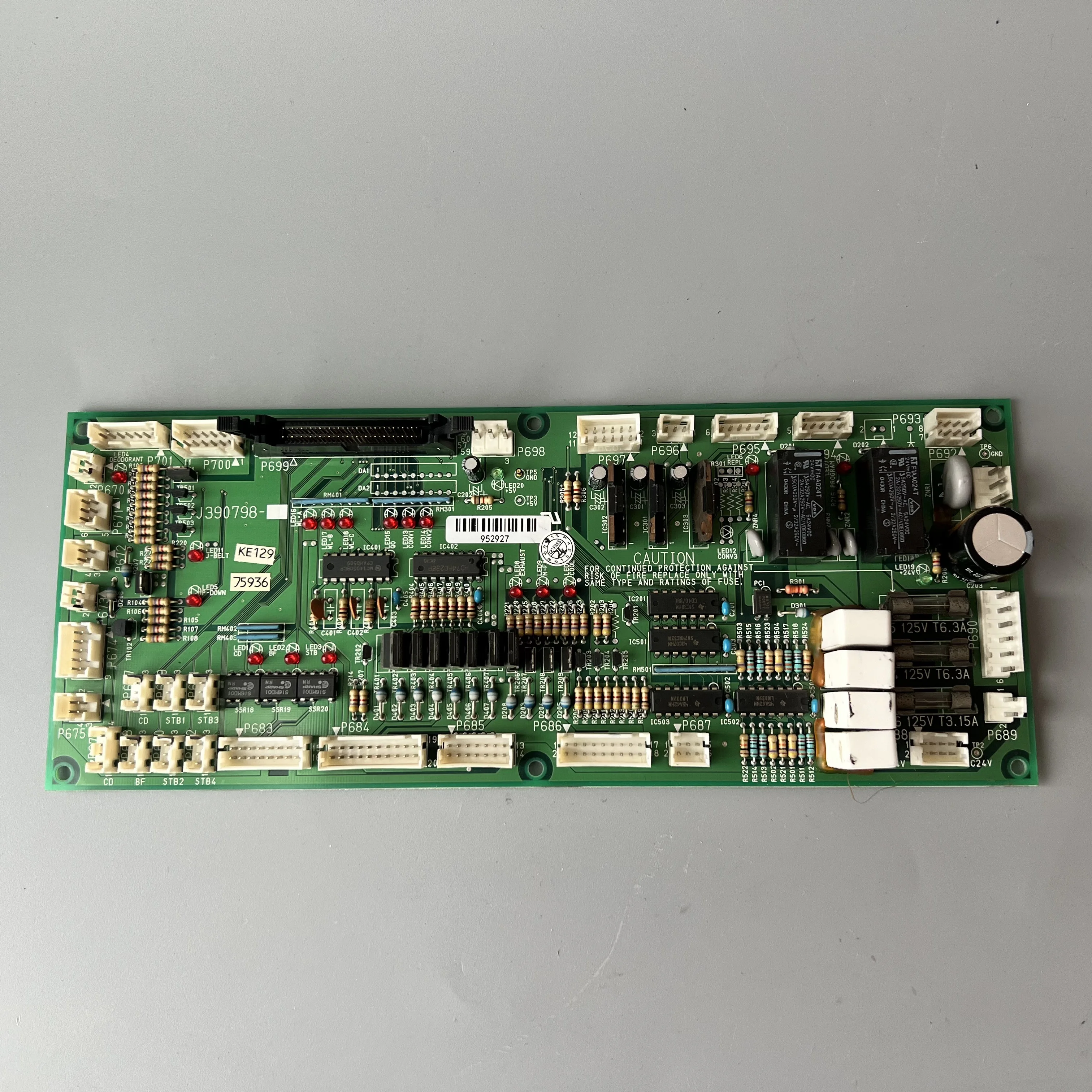 Used Noritsu PCB J390798 J391356 for QSS32 digital minilabs