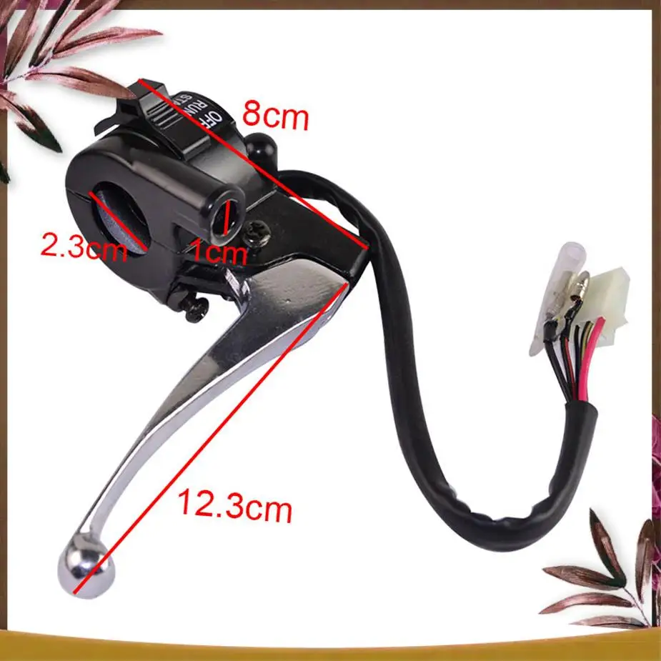 AB59-Throttle Housing Start Kill Switch Brake Lever For  PW50 PW80 PY50 PW PY 50 Peewee50 G50T Dirt Bike