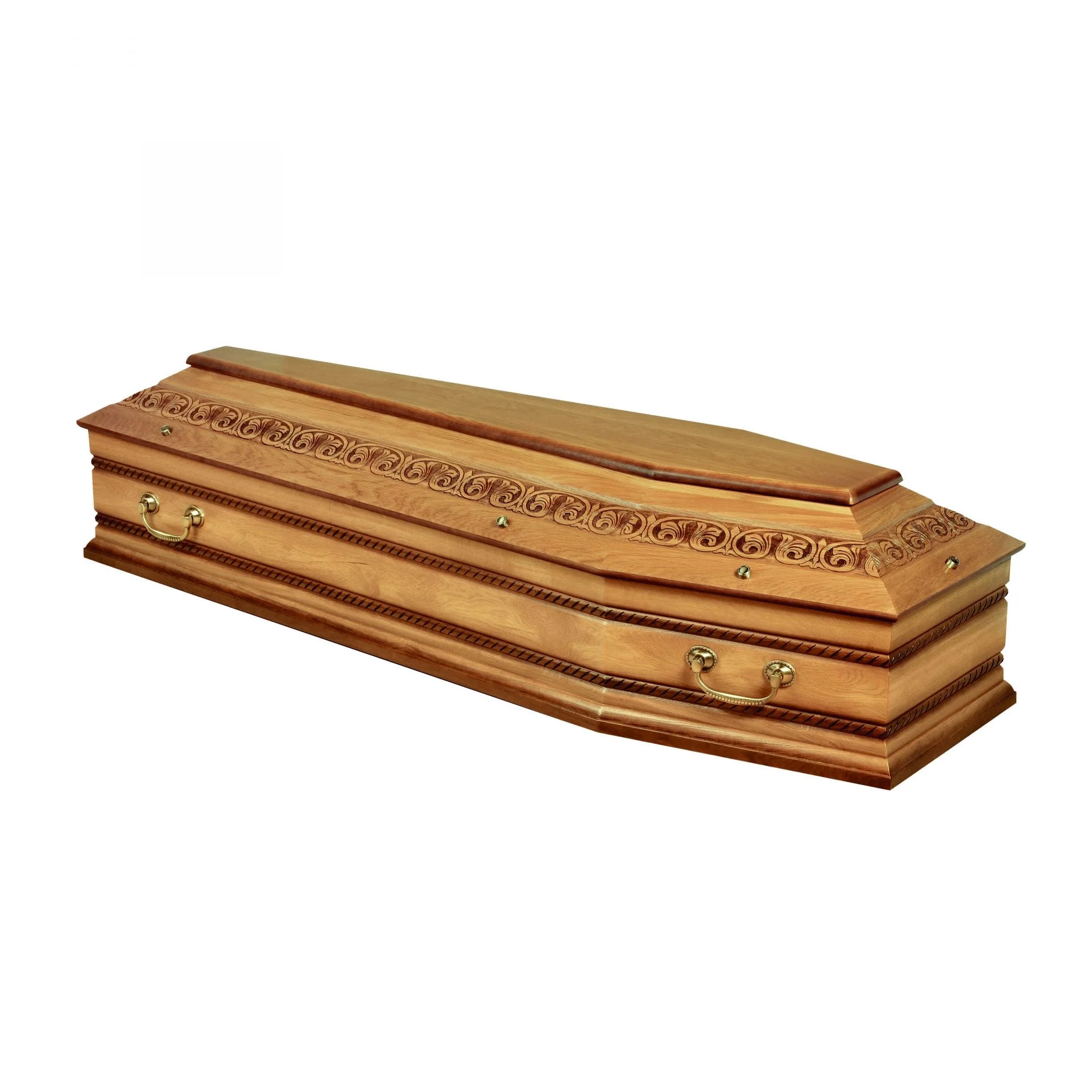 For  Made in China Cheap Flat Funeral    Original Wood Products Wholesale Coffins